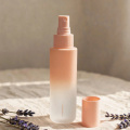 Botellas cosméticas de plástico PET personalizadas para cuidado de la piel, botellas en aerosol