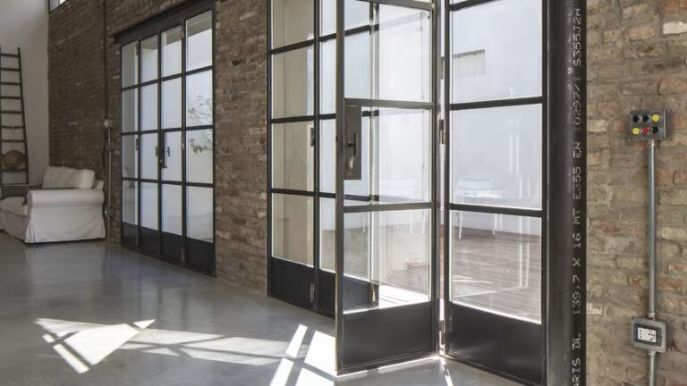 porte bifold industriali industrial bifold doors