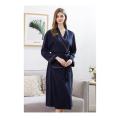 Unisex Long Cotton Spa Dress Robes unisex long cotton spa dress robes waffle bathrobe Factory