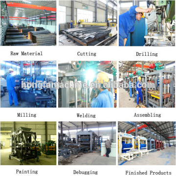 New Technology concrete bricks machine . hot selling QT10-15D fully automatic concrete brick making machine