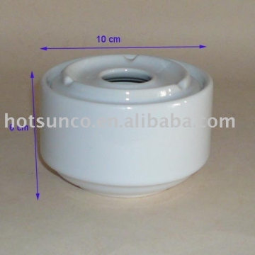 Ceramic sublimation ashtray with cover