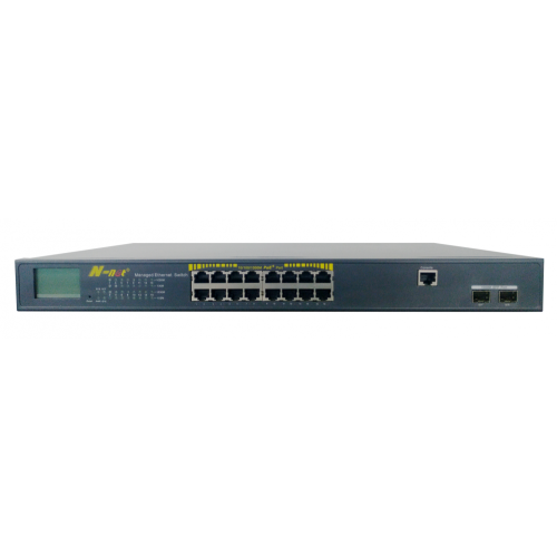 Managed 16 Ports POE Switch Gigabit