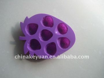2012 Hot-selling Strawberry Silicone Cake Mould