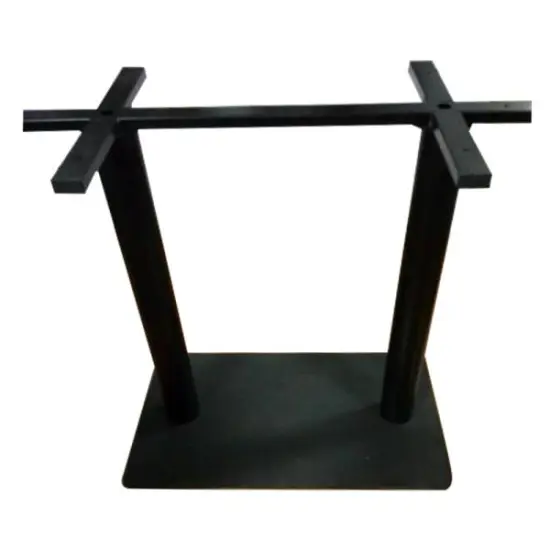 Sturdy Double Tube Table Base Durable Support for Home Commercial Dining Tables