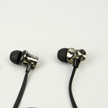 Tela de celular por atacado Black Intereo Metal Color Earphones