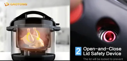 Electric Air Fryer Pressure Cooker Combo: Slow Cooker Rice/Steamer All-in-1