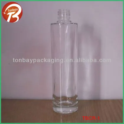 120ml Clear Cosmetic Glass Lotion Bottles
