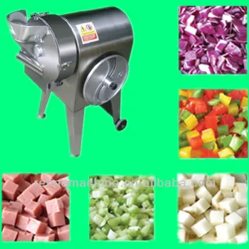 vegetable dicer/automatic cube cutting /chipping /potato dicing machine