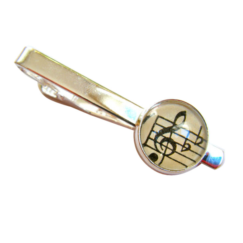 Vintage Music Tie Clip For Men