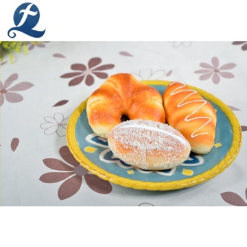 Decorative Hand Painting Dessert Dish Ceramic Fruit Plate