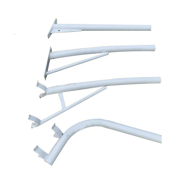 DAWN Single and Double Arms Solar LED Street Light with Hot Dipped Galvanized Steel Pole
