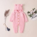 Baby Sweater Kids Newborn Autumn Winter Hooded Rompers Clothing Casual Boy Girl Clothing Long Sleeve Baby Boys Girls Sweaters