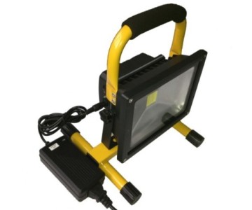 20w 4400mah Rechargeable Led Flood Light 