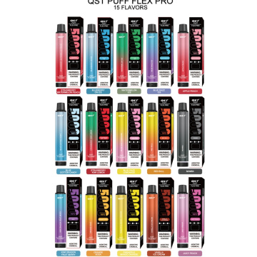 Qst Puff Flex Pro5000 Dispsoable Vape Rechargeable