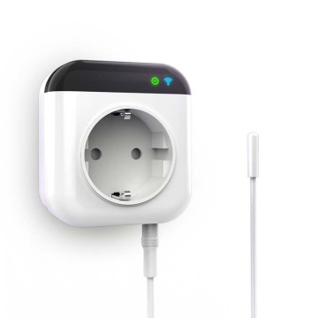 Tuya Wifi Wireless Smart Socket Thermostat with Voice Control - LEDEAST MTS700WB