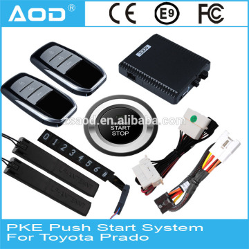 Push button engine start system engine start stop button with PKE for Toyota Prado