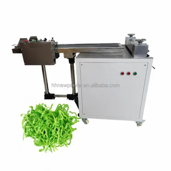 New Type Waste Paper Shredding and Stripping Machine - Confetti Cut Machinery