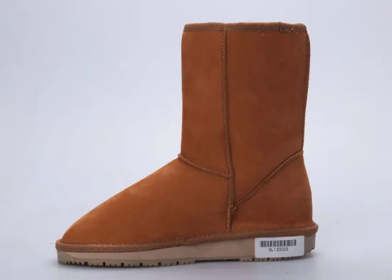 Nubuck Upper Womens Snow Boots With Eva + Tpr Outsole