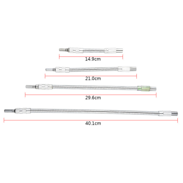 Universal Flexible Shaft Screwdriver with Connecting Rod Joints: Multi-Angle Work and High Functionality for Charging Drills