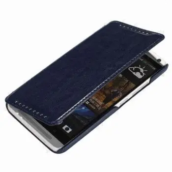 Flip PU Leather Mobile Phone Case for HTC One Max T6 from OEM/ODM Factory, Various Colors Available