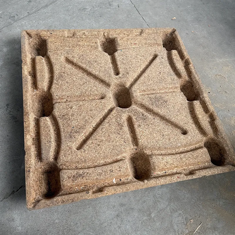 Versatile Compressed Wood Pallet for Forklift and Storage