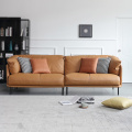 Nordic Modern Minimalist Room Sofa หนัง