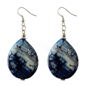 Natural Gemstone Agate Earring