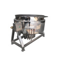 Tiltable Gas Jacket Industrial Cooking Pot with Mixer
