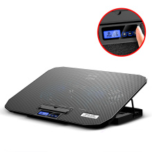 Adjustable Angle Laptop Cooling Pads Laptop Stand Support 12"- 17" 2 Fans USB Cooling Heat Dissipation Stand Holder for Notebook