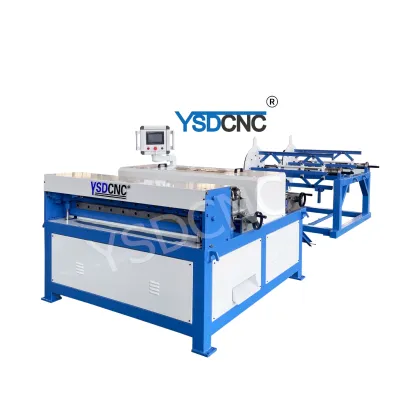 Coil Racks Integrated Ventilation Duct Manufacturing Machine Line