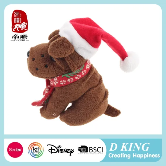 100% New style good-looking plush pomeranian toy