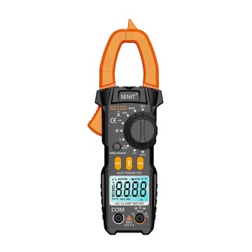 AC Digital Clamp Meter with Temperature Multimeter Tester - S212D Non-Contact Voice Broadcasting