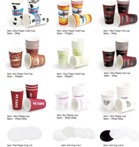 All kinds of Paper Cups