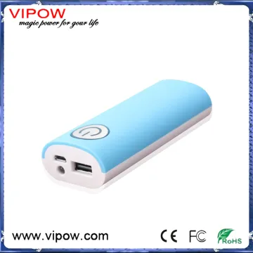 Guangzhou manual for power bank 4400 mah without cable power