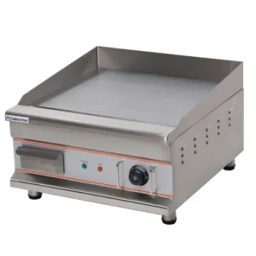 China Factory Commercial Kitchen Equipment Stainless Steel Electric Griddle