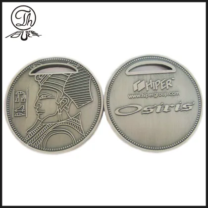 Hexagon Atlantic region challenge unit coin