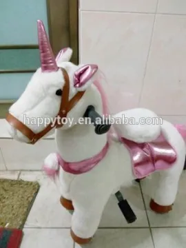 Ride on zebra for kids & adult/ride on toy unicorn/mechanical horse toy