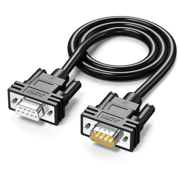 RS232 Cable Serial 9 Pin Straight Through Male to Female DB9 Cable for Computer Printing