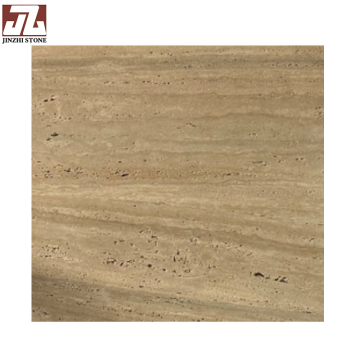 Lastre di marmo naturale beige travertino per pavimenti in hotel e controsoffitti