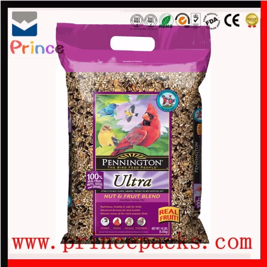 Side gusset plastic pet food packaging bag and flat bottom with zippe ,pet food importers