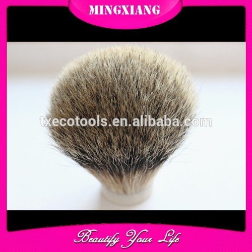 Natural Silvertip Badger Hair shaving brush knots