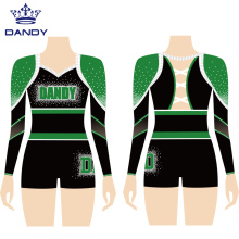 Uniformes de cheer croisés personnalisés