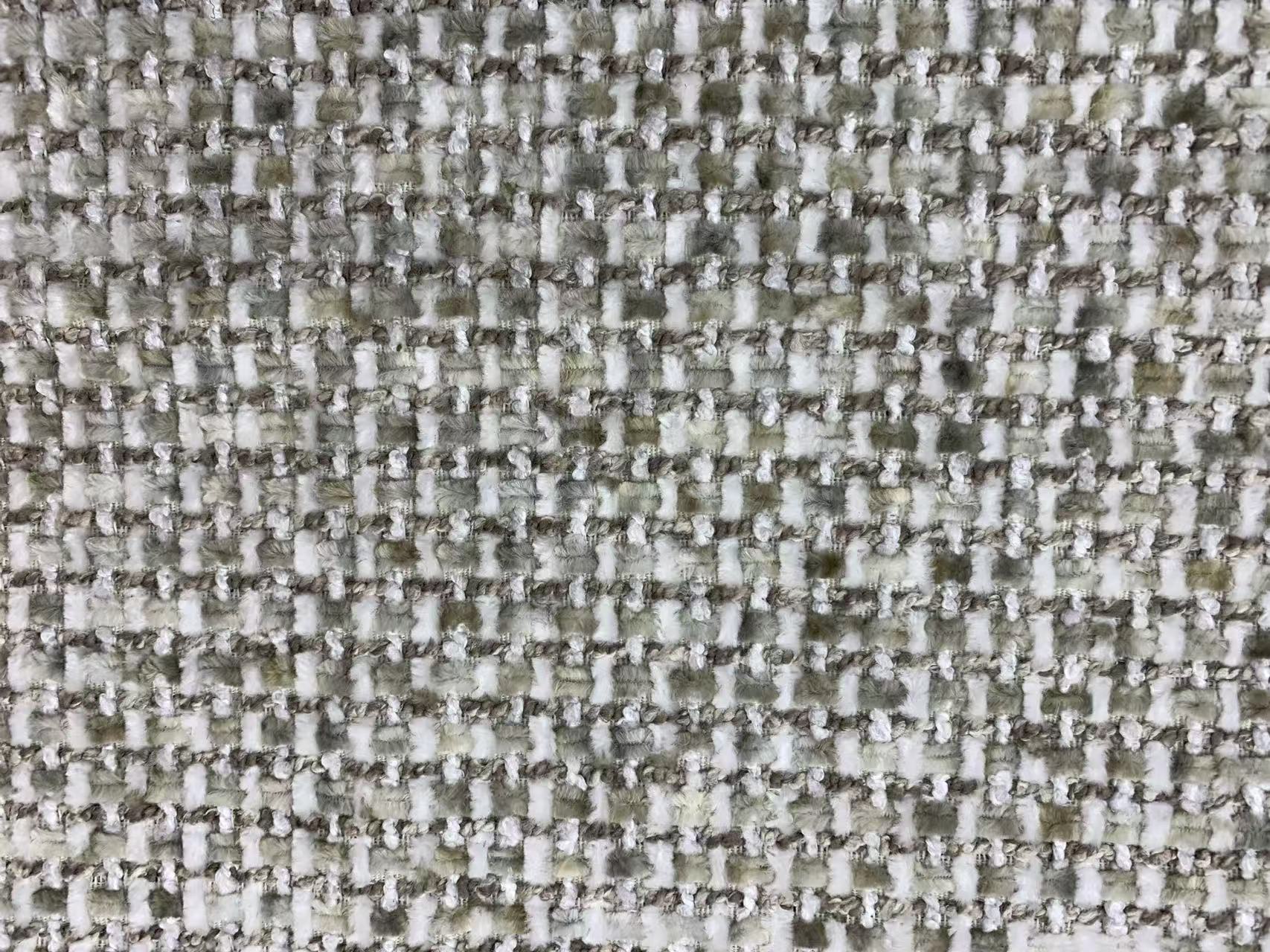 Crosshatch Pattern Upholstery Fabric for Sofa