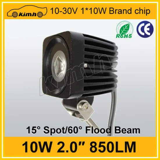 High Quality 10-30v 2.0" 10w 850LM Only 0.5% Defective Rate Led Working Light