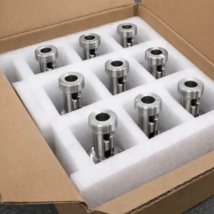 Custom CNC stainless steel valve shafts