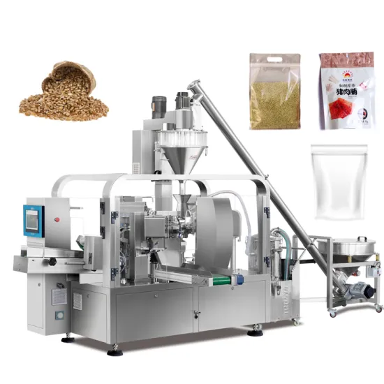 JKPACK Automatic Rotary Premade Bag Strawberry Powder Packing Machine