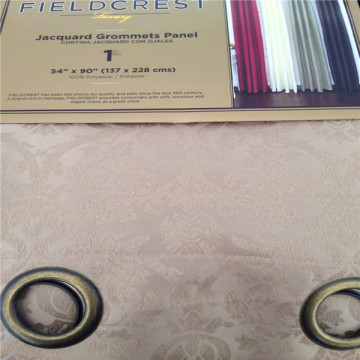 New Design Jacquard Grommets Curtain Panel