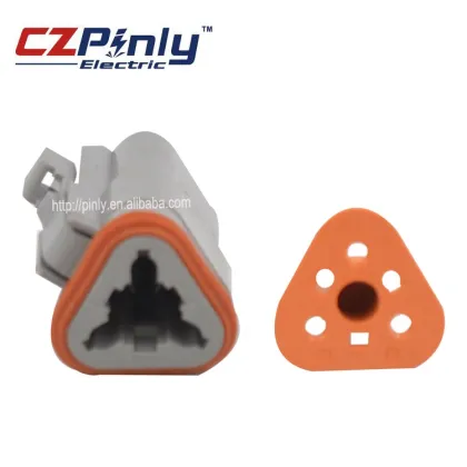 Female Waterproof 3 Pins Deutsch Automotive Connector Plug DT06-3S