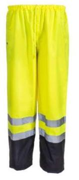 High Visibility Class E Waterproof Green Pants