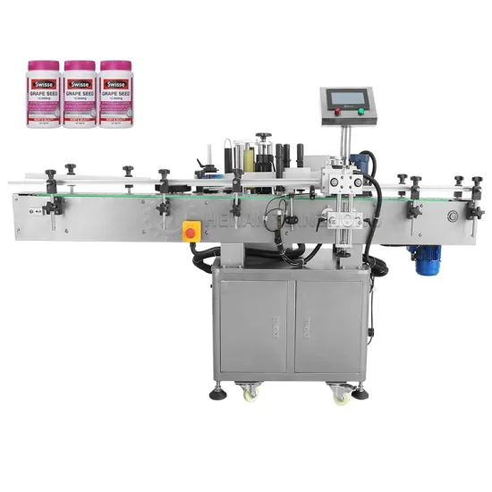 Auto Sticker Labeling Machine for Flat and Round Bottles